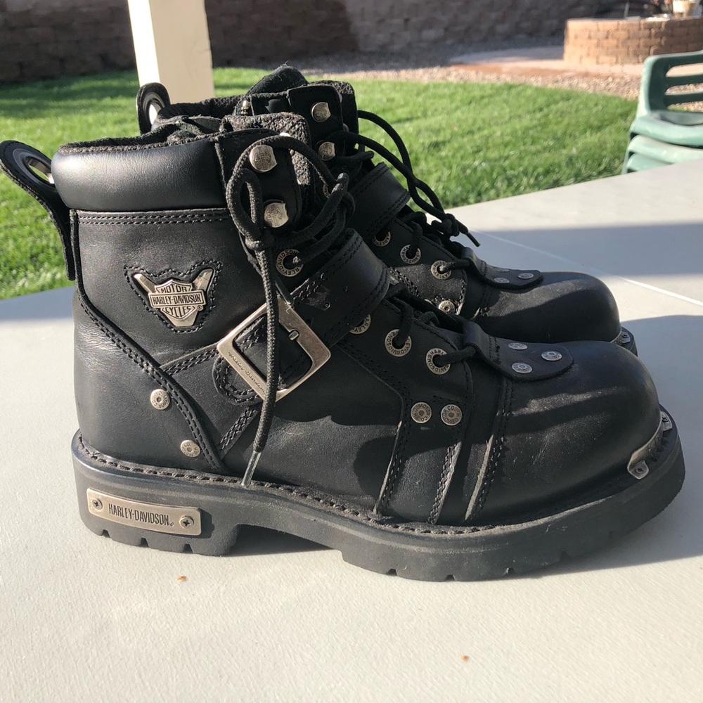 Harley Davidson Motorcycle Boots - Men’s, size 8.5